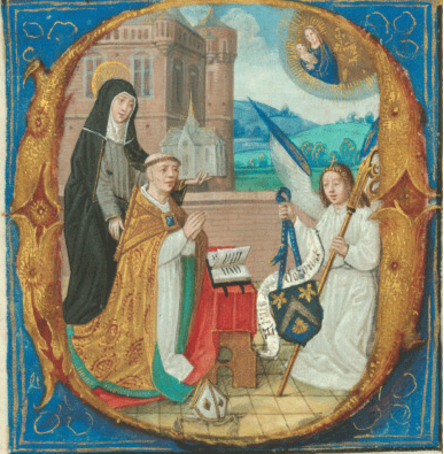 Tableau de Sainte-Rictrude